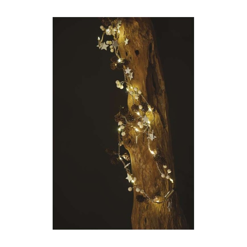LED Коледни лампички 20xLED/2м