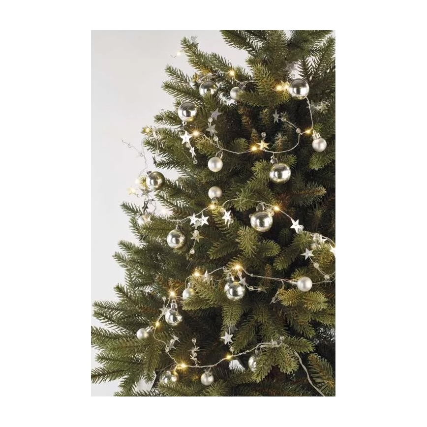 LED Коледни лампички 20xLED/2xAA 2,2 м топло бели