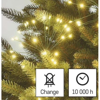 LED Коледни лампички 450xLED/11м топло бяло