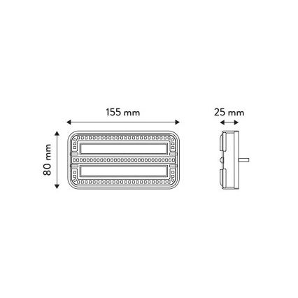 LED Комбинирано осветление LED/12-24V IP65