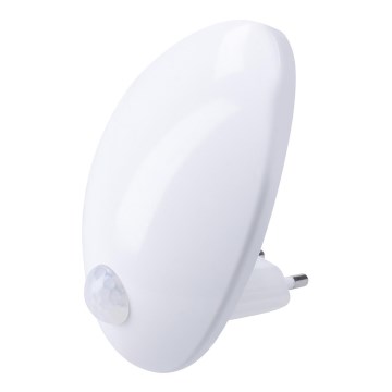 LED Контакт с ориентировъчна светлина със сензор LED/0,7W/230V 3000K