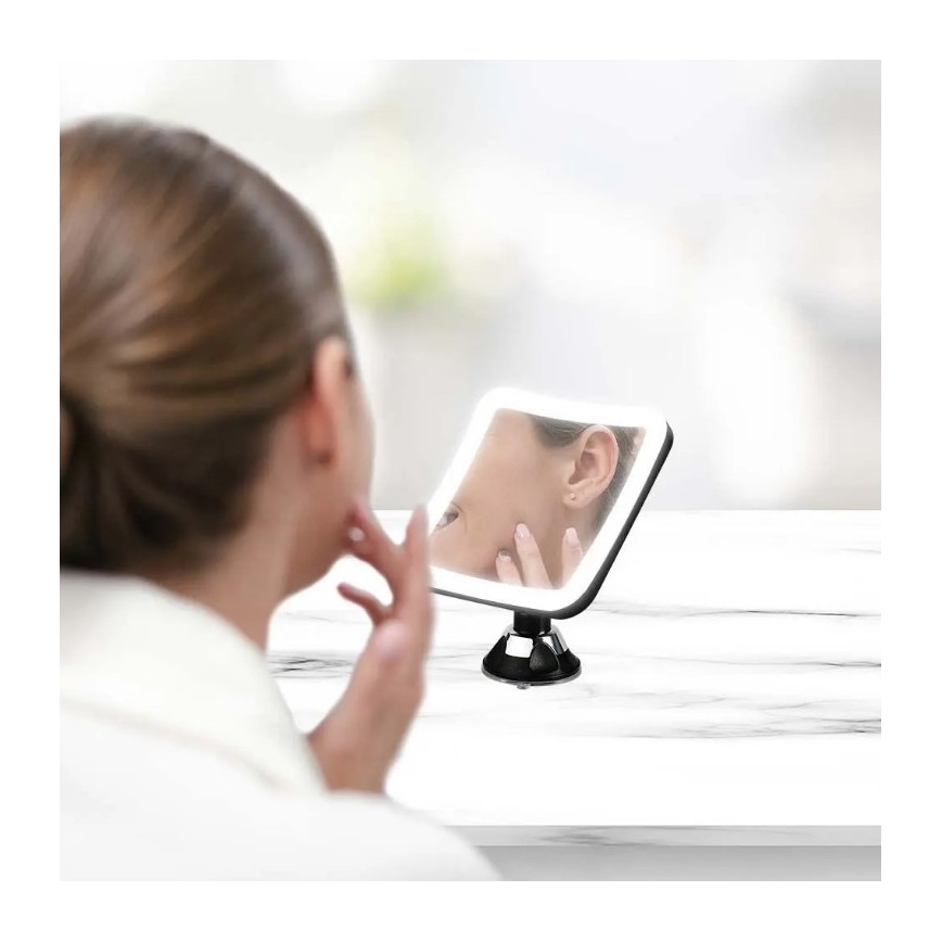 LED Козметично огледало LED/3,2W/4,5V 3xAA IP44