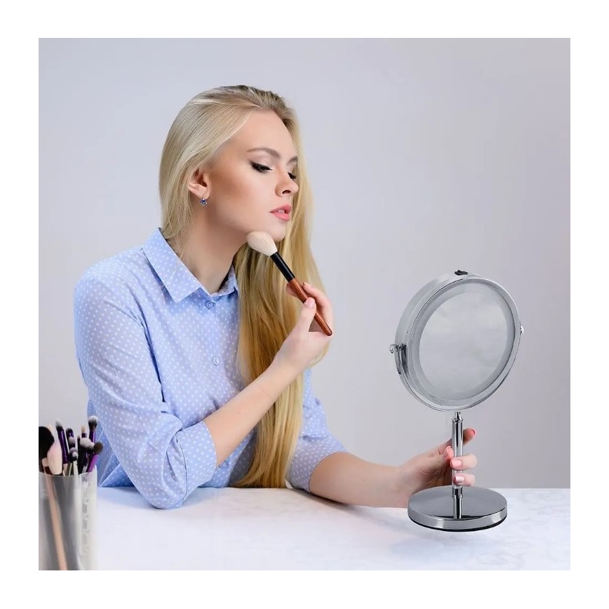 LED Козметично огледало LED/3W/6V 4xAA IP44