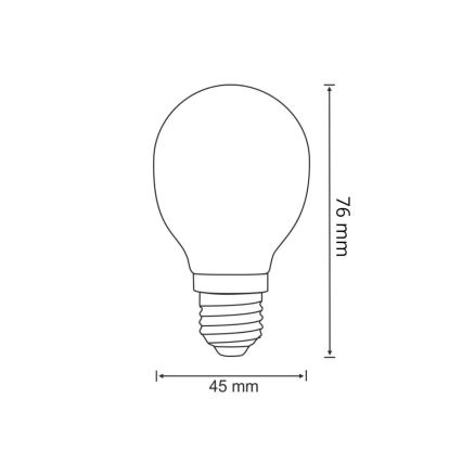 LED Крушка 1xE27/2,5W/230V 3000K