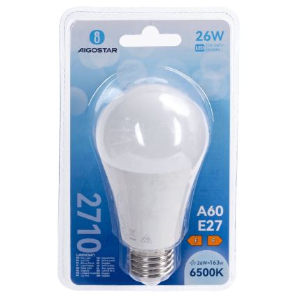 LED крушка A60 E27/26W/230V 6500K - Aigostar