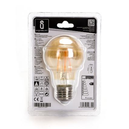 LED Крушка A60 E27/4W/230V 2200K - Aigostar