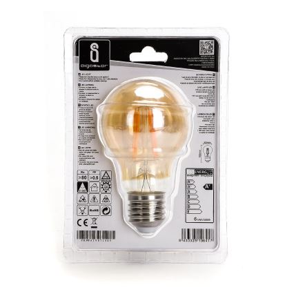 LED Крушка A60 E27/6W/230V 2200K - Aigostar