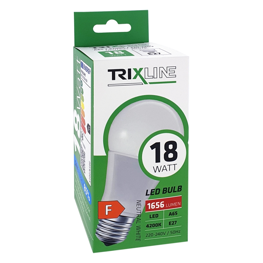 LED Крушка A65 E27/18W/230V 4200K