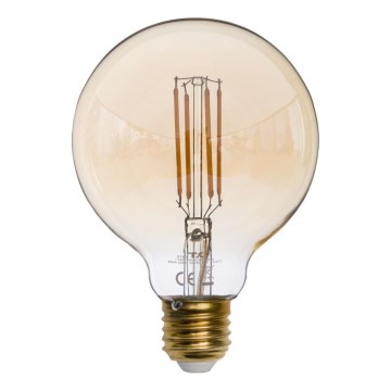 LED крушка AMBER G95 E27/6,5W/230V 3200K