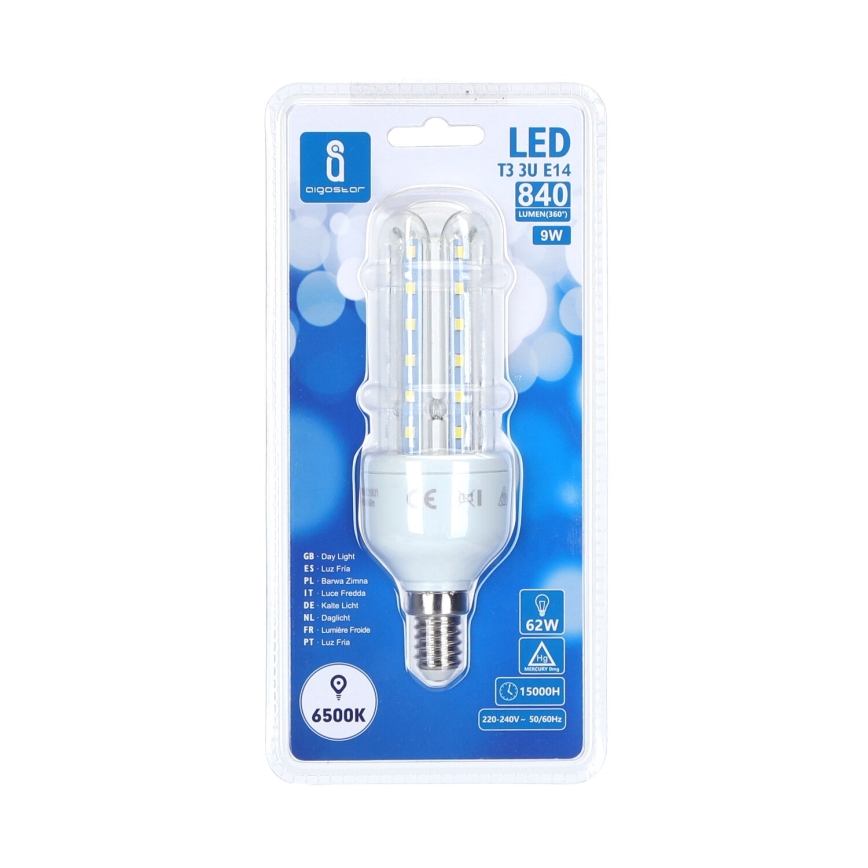 LED Крушка B5 E14/9W/230V 6500K - Aigostar