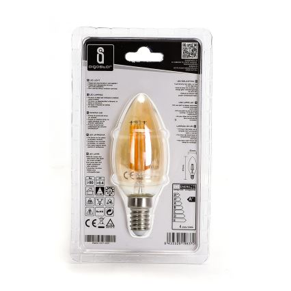 LED Крушка C35 E14/4W/230V 2200K - Aigostar