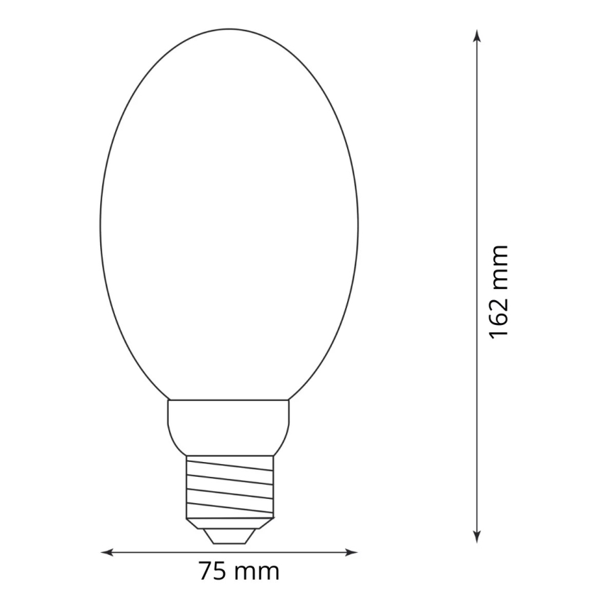 LED Крушка DECO VINTAGE B75 E27/4W/230V 1800K