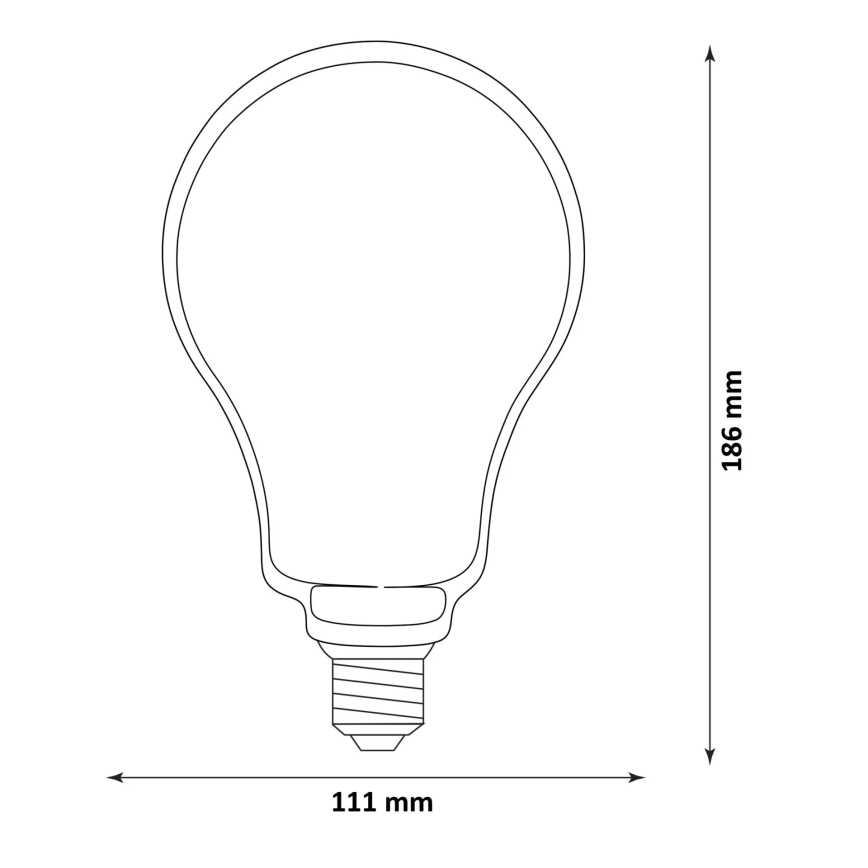 LED Крушка DECO VINTAGE FILAMENT O110 E27/4W/230V 1800K