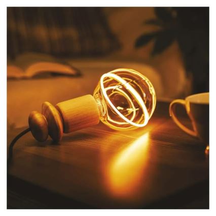 LED крушка DECO VINTAGE G130OA E27/4W/230V 1800K