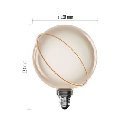 LED крушка DECO VINTAGE G130OA E27/4W/230V 1800K