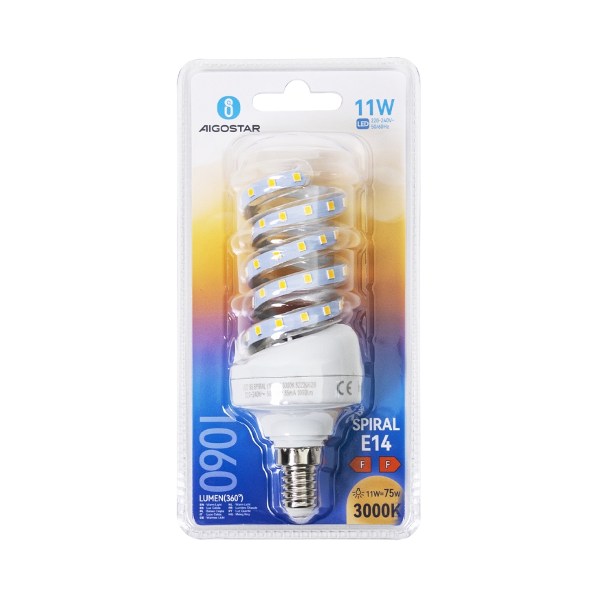 LED Крушка E14/11W/230V 3000K - Aigostar