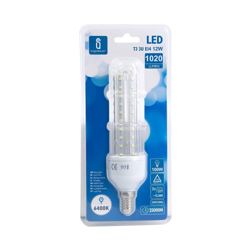 LED Крушка E14/12W/230V 6500K - Aigostar