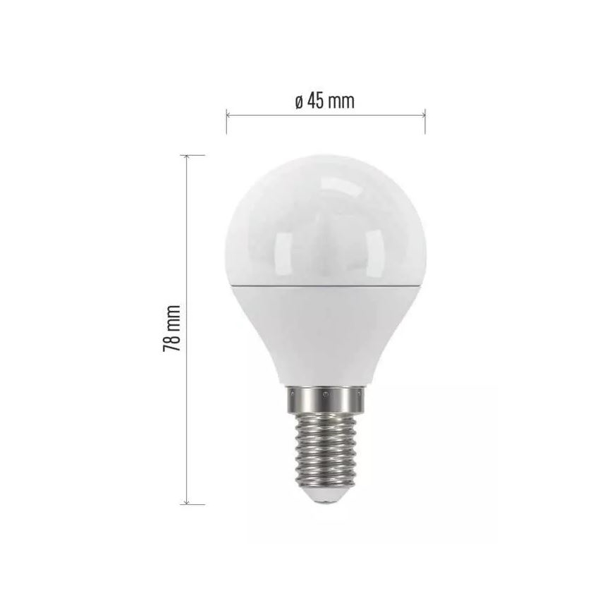 LED Крушка E14/4,2W/230V 2700K CRI 94 Ra