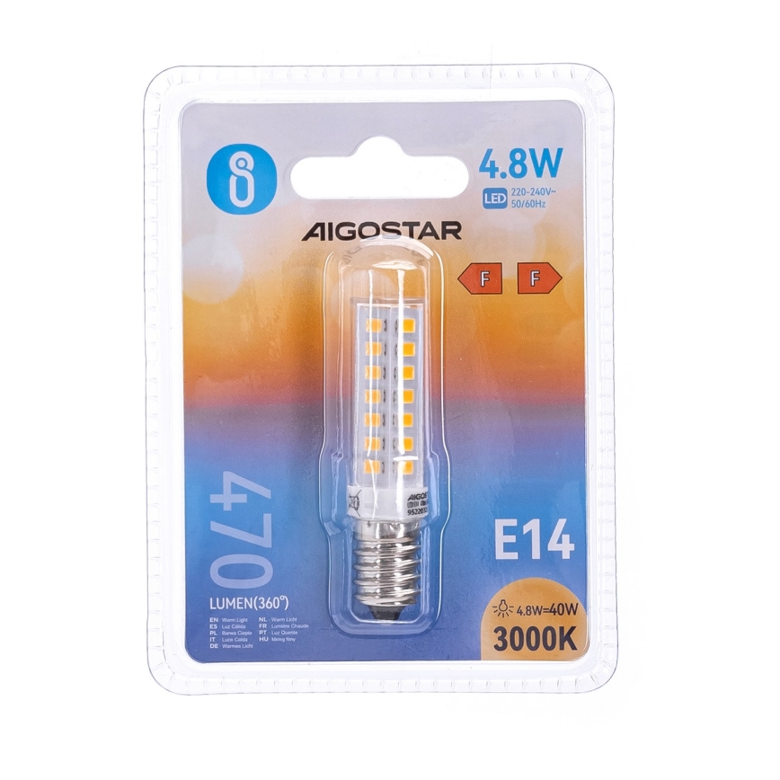 LED Крушка E14/4,8W/230V 3000K - Aigostar
