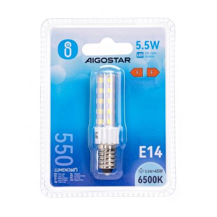 LED Крушка E14/5,5W/230V 6500K - Aigostar