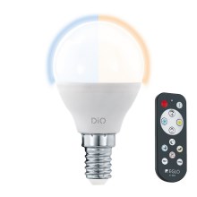 LED крушка E14/5W/230V 2700K-6500K + дистанционно - Eglo