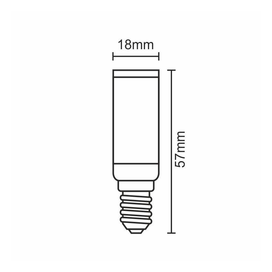 LED Крушка E14/5W/230V 2800K