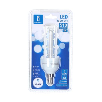 LED Крушка E14/6W/230V 6500K - Aigostar