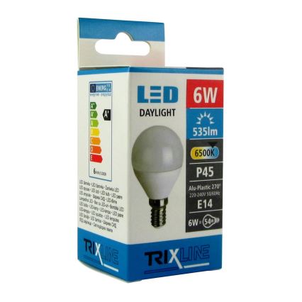 LED крушка E14/6W/230V 6500K