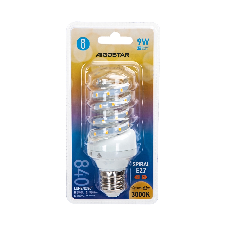 LED Крушка E14/9W/230V 6500K - Aigostar