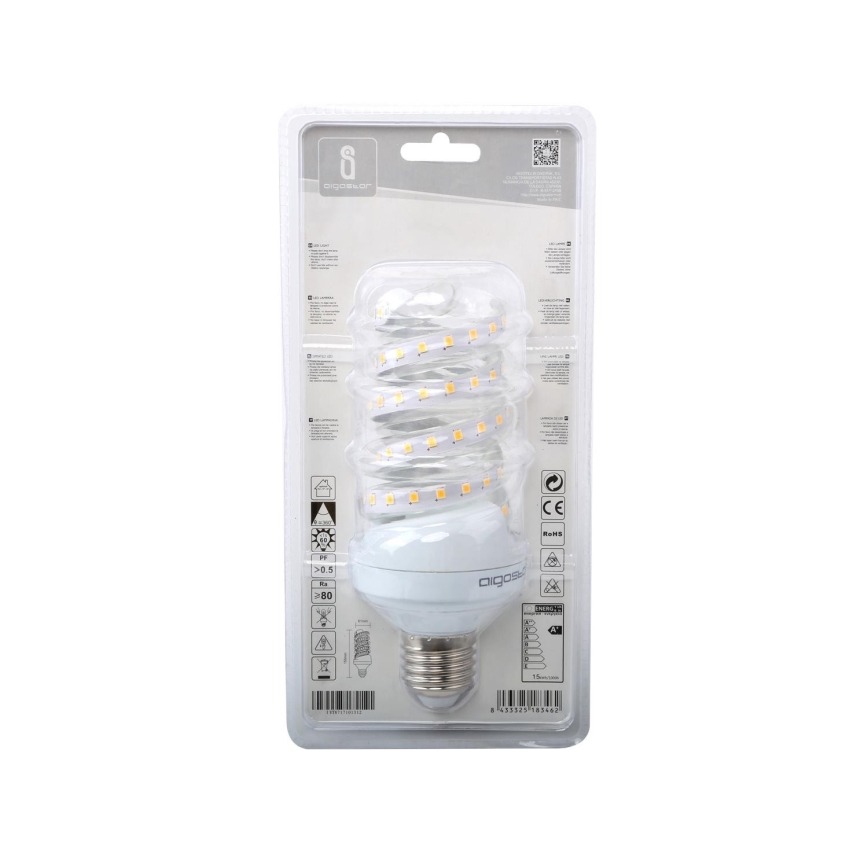 LED Крушка E27/15W/230V 3000K - Aigostar