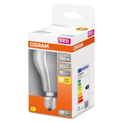 LED Крушка E27/17W/230V 2700K - Osram