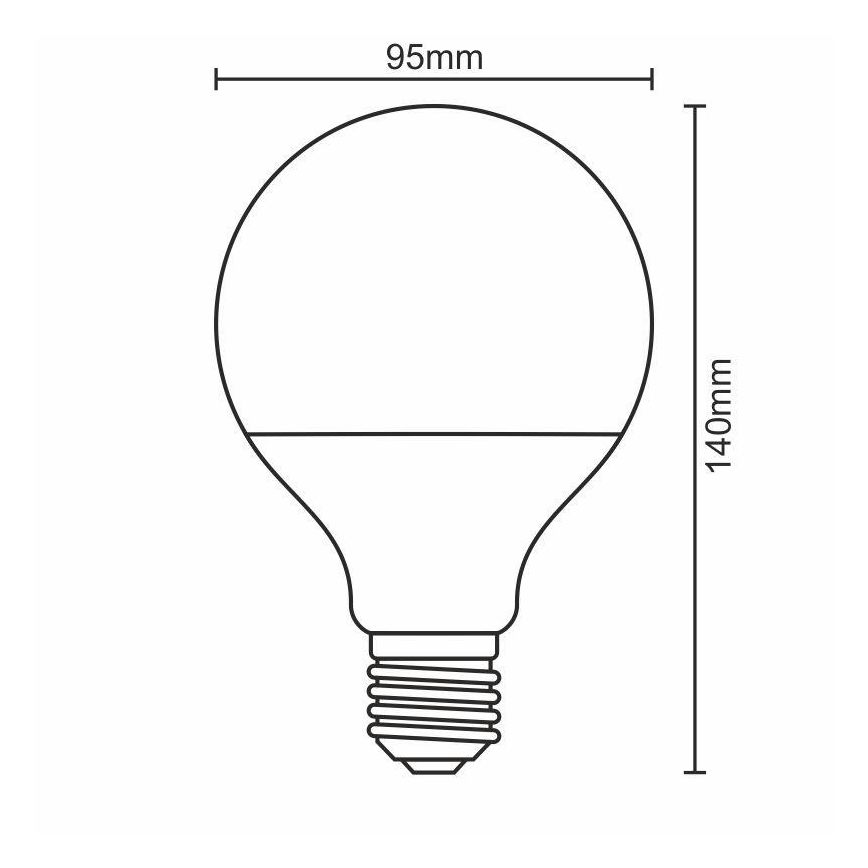 LED Крушка E27/18W/165-265V 4000K