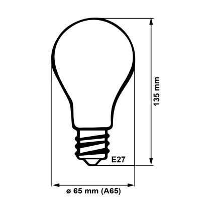 LED крушка E27/18W/230V 4200K