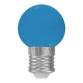 LED крушка E27/1W/230V 5500-6500K синя