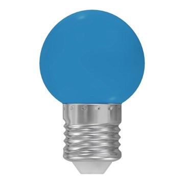 LED крушка E27/1W/230V 5500-6500K синя