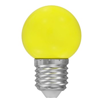 LED крушка E27/1W/230V 5500-6500K жълта