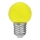 LED крушка E27/1W/230V 5500-6500K жълта