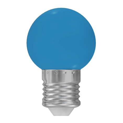 LED крушка E27/1W/230V синя 5500-6500K