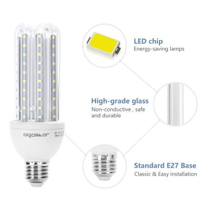 LED Крушка E27/23W/230V 6500K - Aigostar