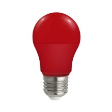 LED крушка E27/5W/230V червена