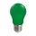 LED крушка E27/5W/230V зелена