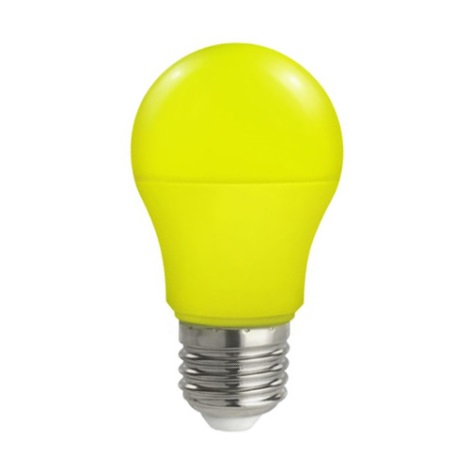 LED крушка E27/5W/230V жълта
