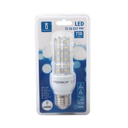 LED Крушка E27/9W/230V 6500K - Aigostar