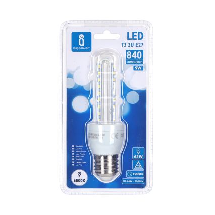 LED Крушка E27/9W/230V 6500K - Aigostar