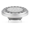 LED Крушка ECOLINE AR111 G53/12W/12V 3000K 30° сребрист - Brilagi