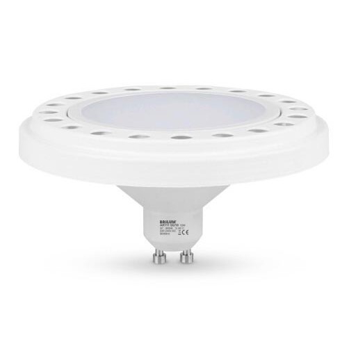 LED Крушка ECOLINE AR111 GU10/12W/230V 3000K 120° бял - Brilagi