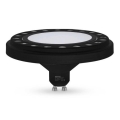 LED Крушка ECOLINE AR111 GU10/12W/230V 3000K 120° черен - Brilagi