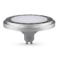 LED Крушка ECOLINE AR111 GU10/15W/230V 3000K 120° сребрист - Brilagi