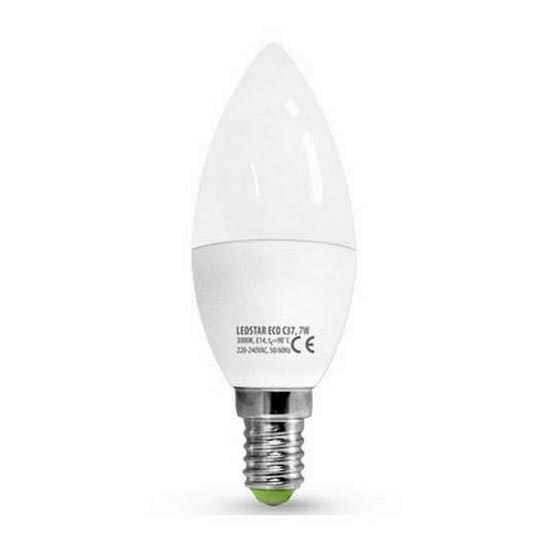 LED Крушка ECOLINE C37 E14/7W/230V 3000K -  Brilagi