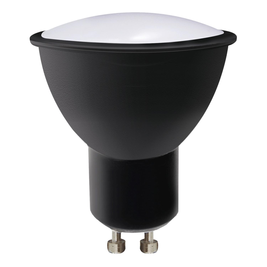 LED Крушка ECOLINE GU10/6W/230V 4000K черен - Brilagi